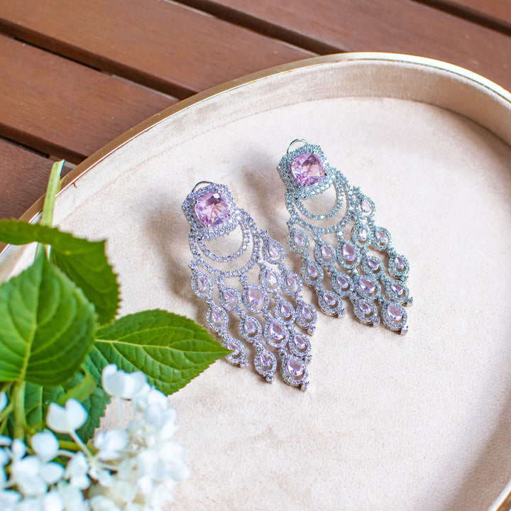 Nima Earrings - Pink