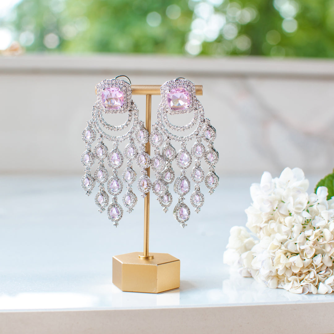 Nima Earrings - Pink