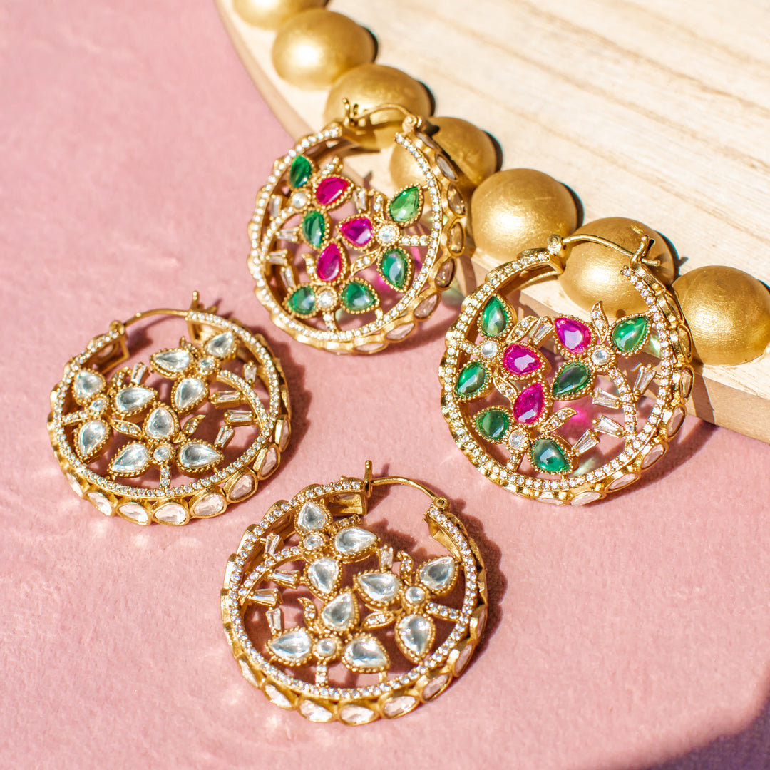 Lubna Earrings - Available in 2 Colors