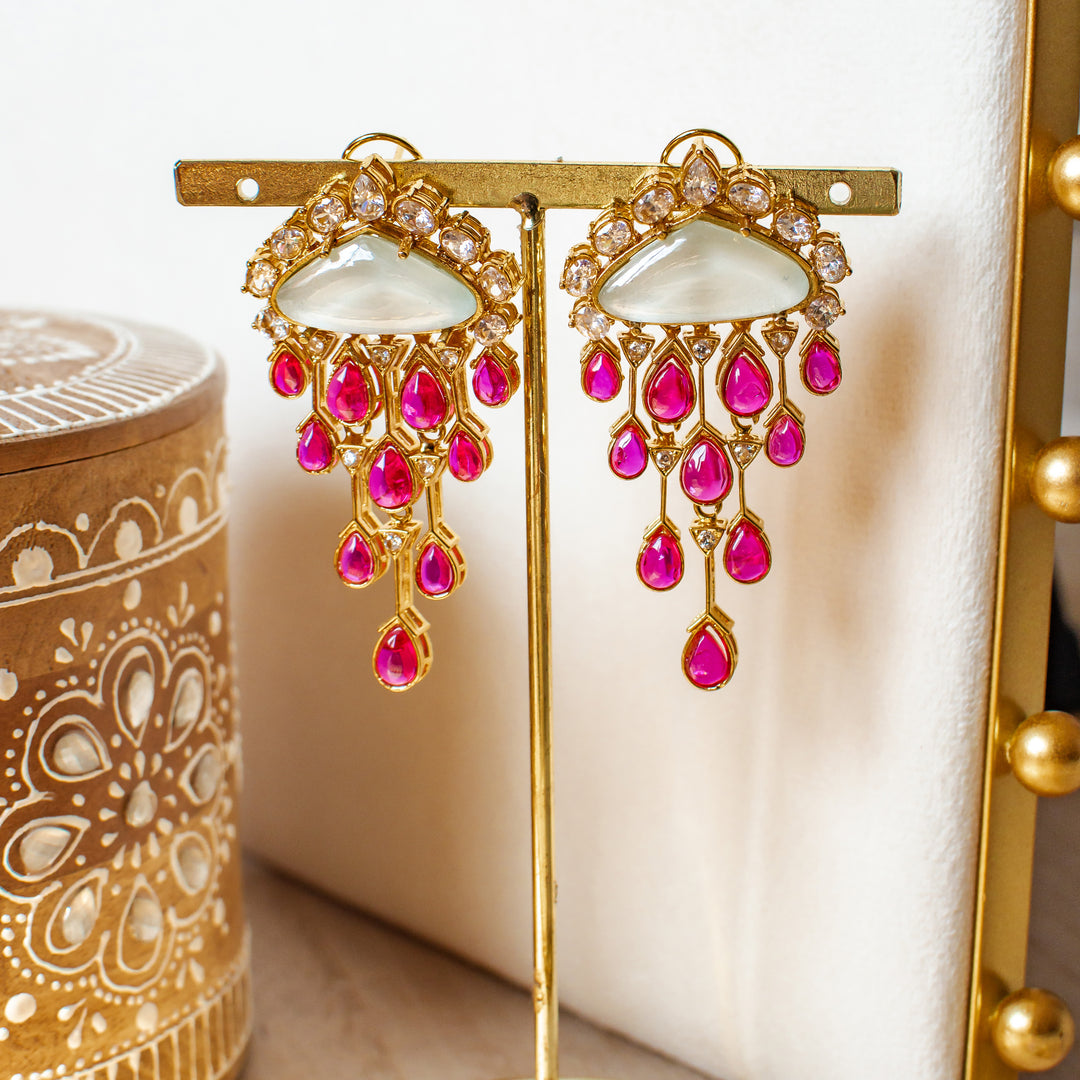 Remi Earrings - Mint