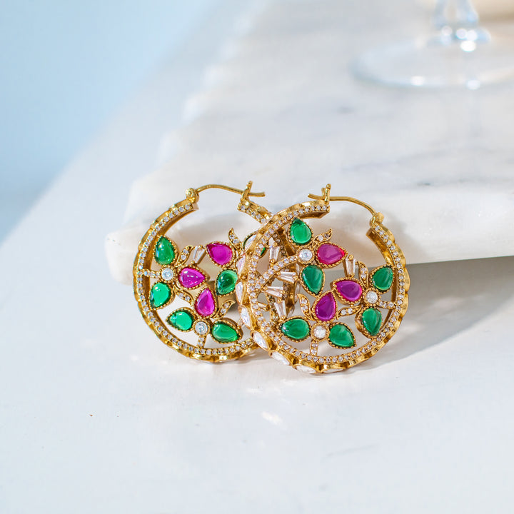 Lubna Earrings - Available in 2 Colors