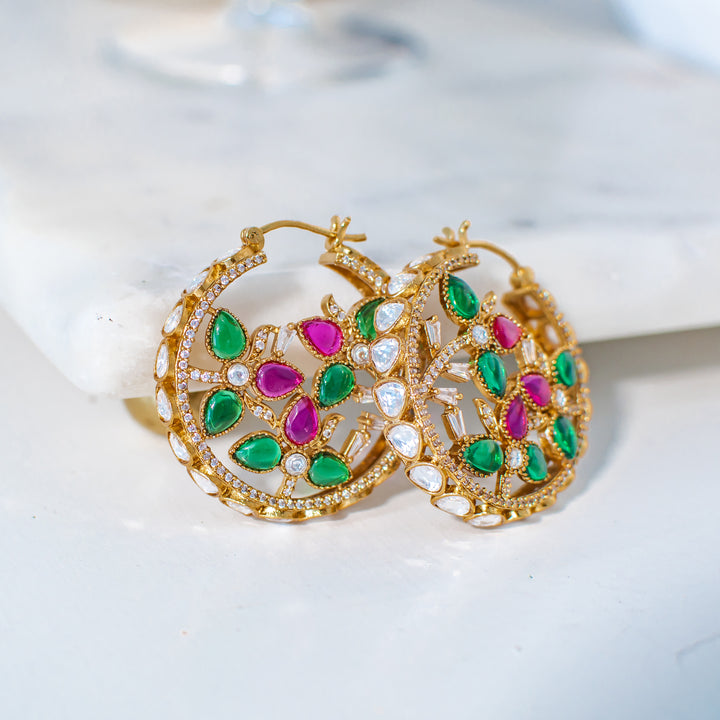Lubna Earrings - Available in 2 Colors