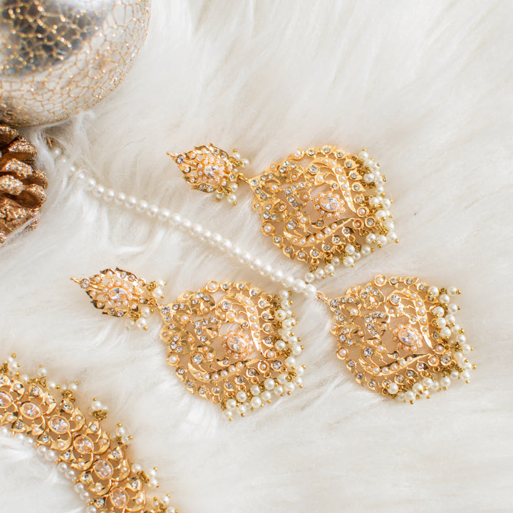 Mewish Earrings & Teekah Set
