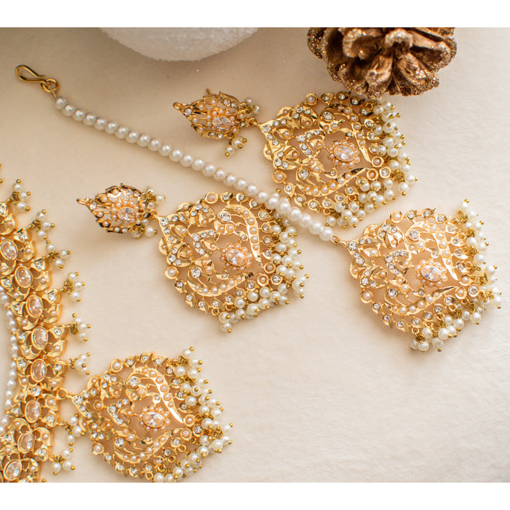 Mewish Earrings & Teekah Set