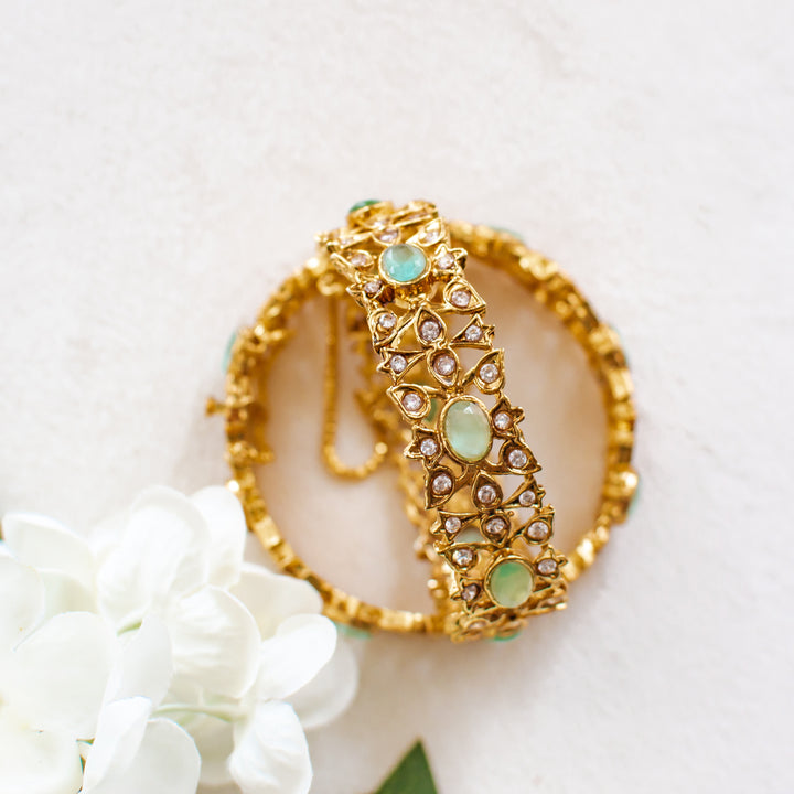 Zayan Bangles - Mint Green