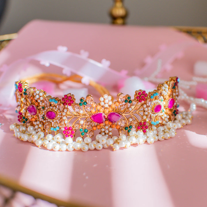 Custom order-Abeera choker