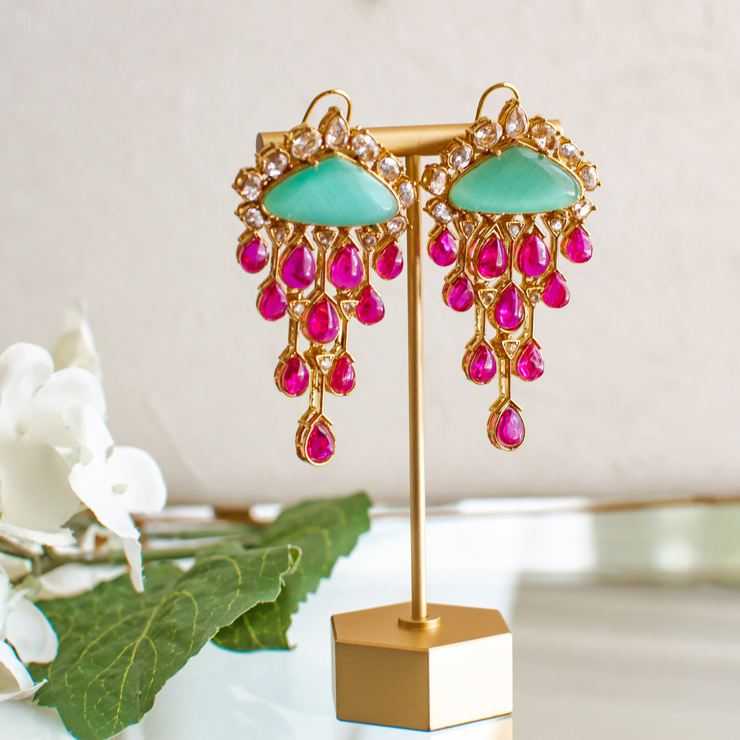 Remi Earrings - Mint