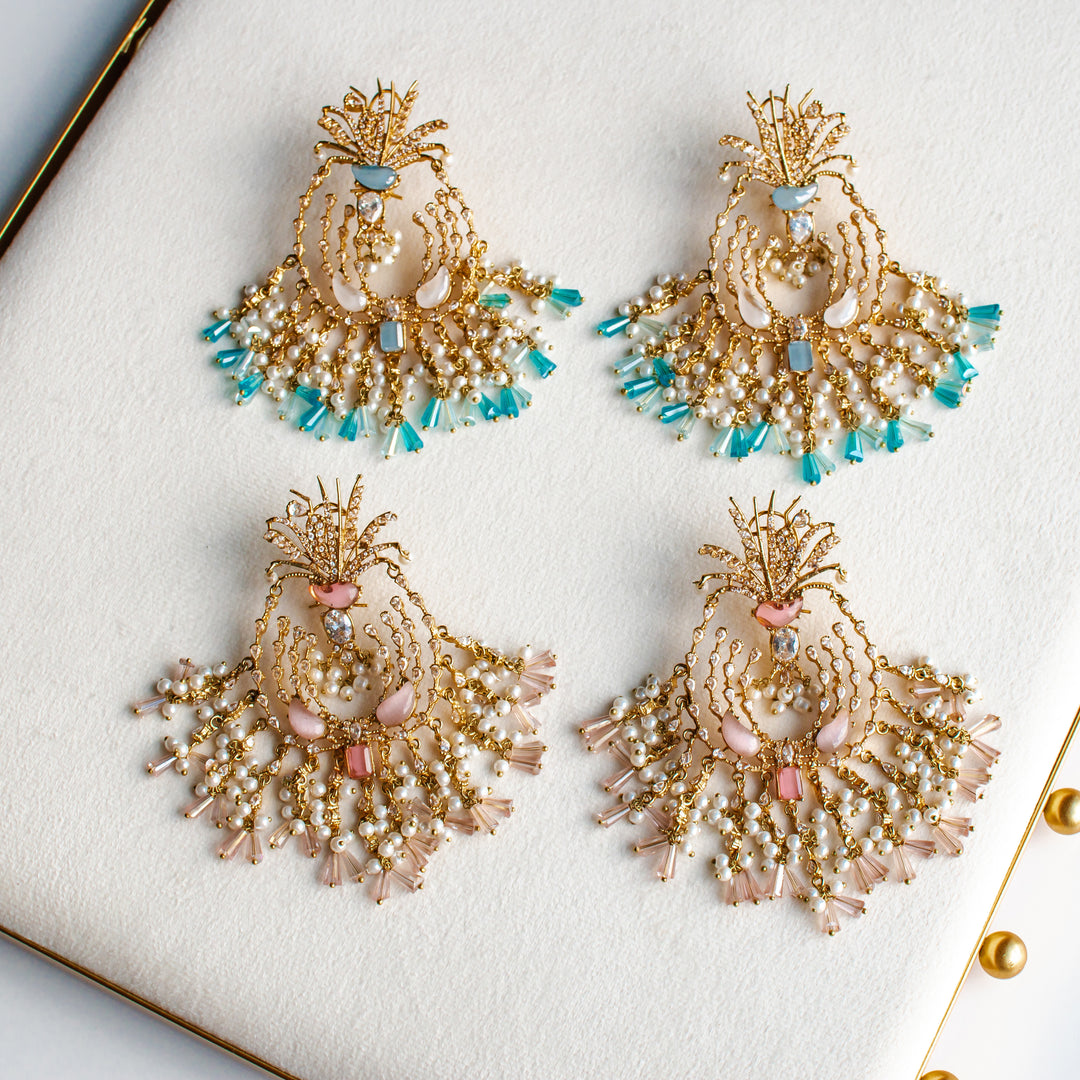 Ariana Earrings - Blue