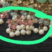 Custom Order - Ishmal Set With Pink & Champagne Beads