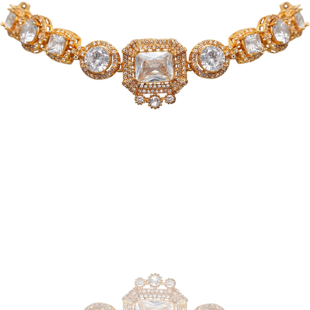 Ayesha Set - Ruby & Emerald