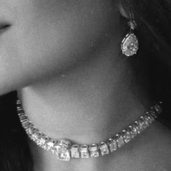 Custom Order - Charlene Set W/ Dropper Earrings