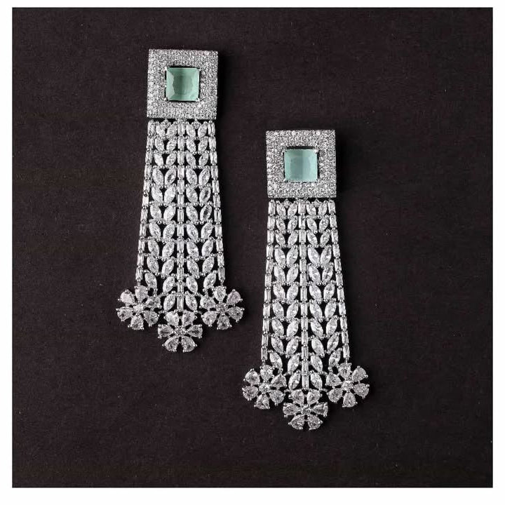 Custom Order - Bella Earrings Mint Green
