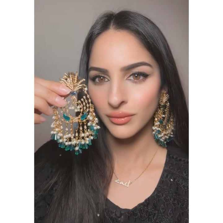 Ariana Look - Green & Blue