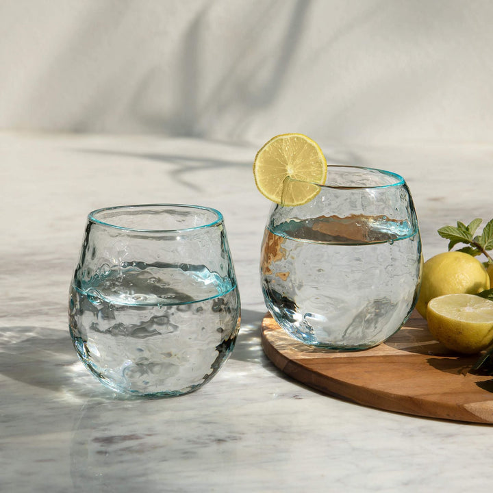 Light Blue Tumbler- Set Of 2