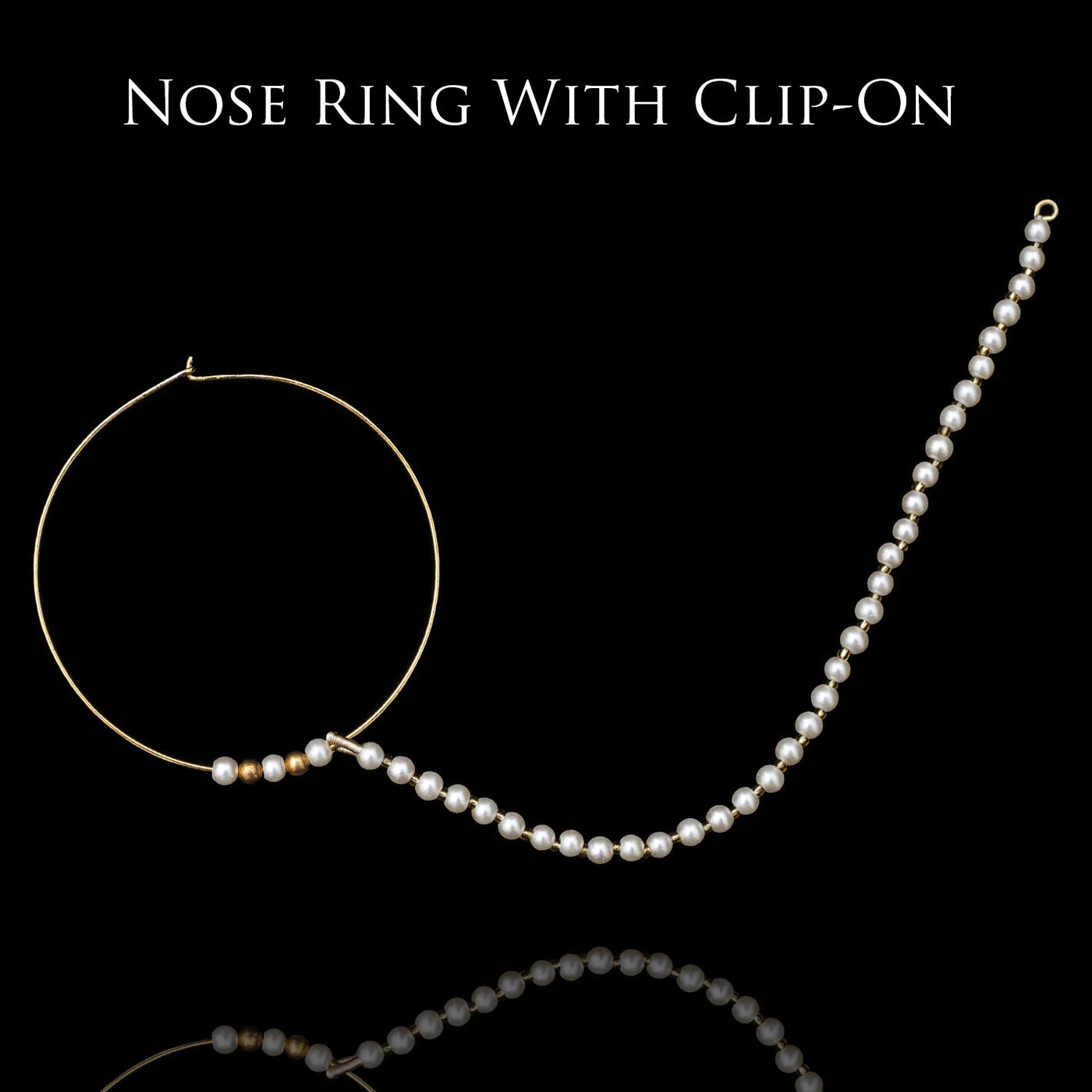 Custom Order - Momi Nose Ring With Clip-on
