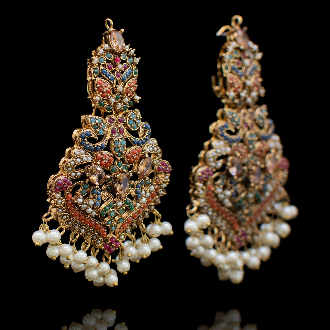 Poonam Earrings - Available in 3 Colors