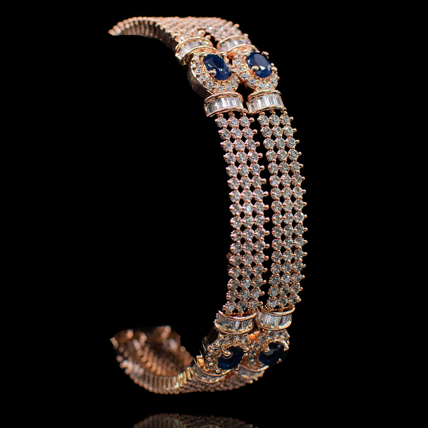 Abree Bangles - Sapphire