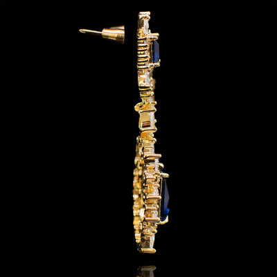 Veena Earrings Sapphire - Available in 3 Options