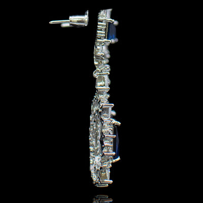 Veena Earrings Sapphire - Available in 3 Options