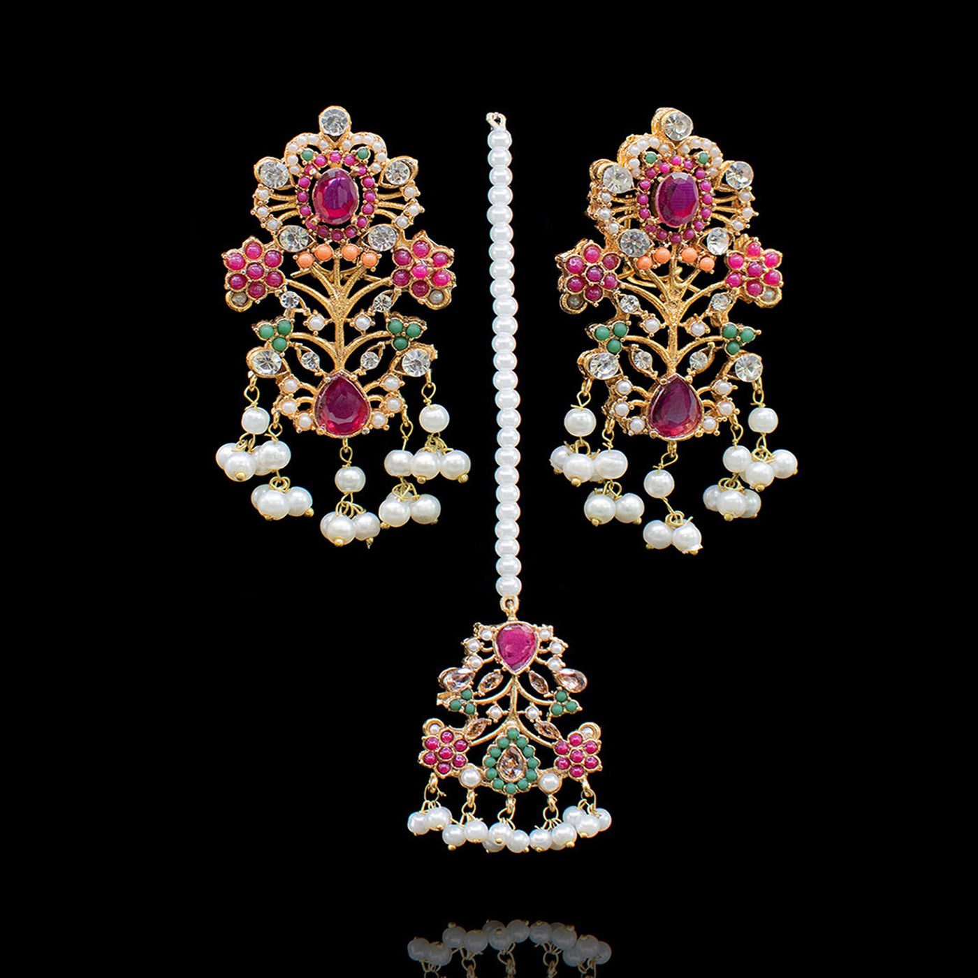 Custom Order - Melani Earrings & Teekah