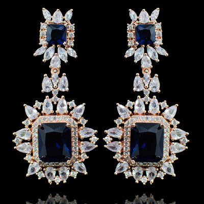 Veena Earrings Sapphire - Available in 3 Options