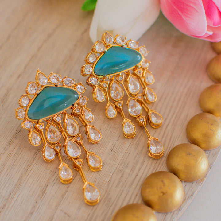 Remi Earrings - Ice Blue