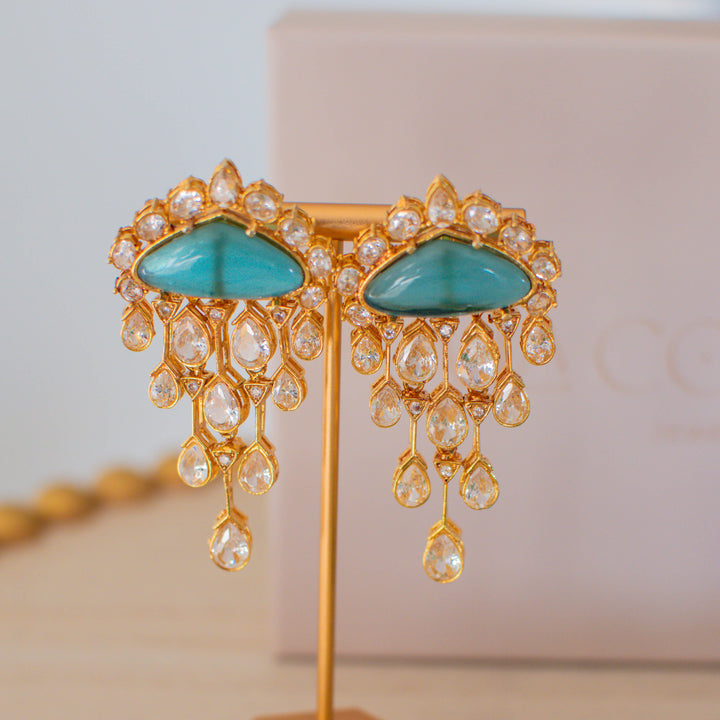 Remi Earrings - Ice Blue