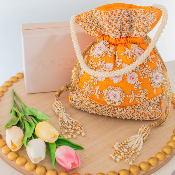 Damini Bag - Orange