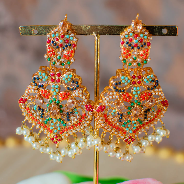 Poonam Earrings - Available in 3 Colors
