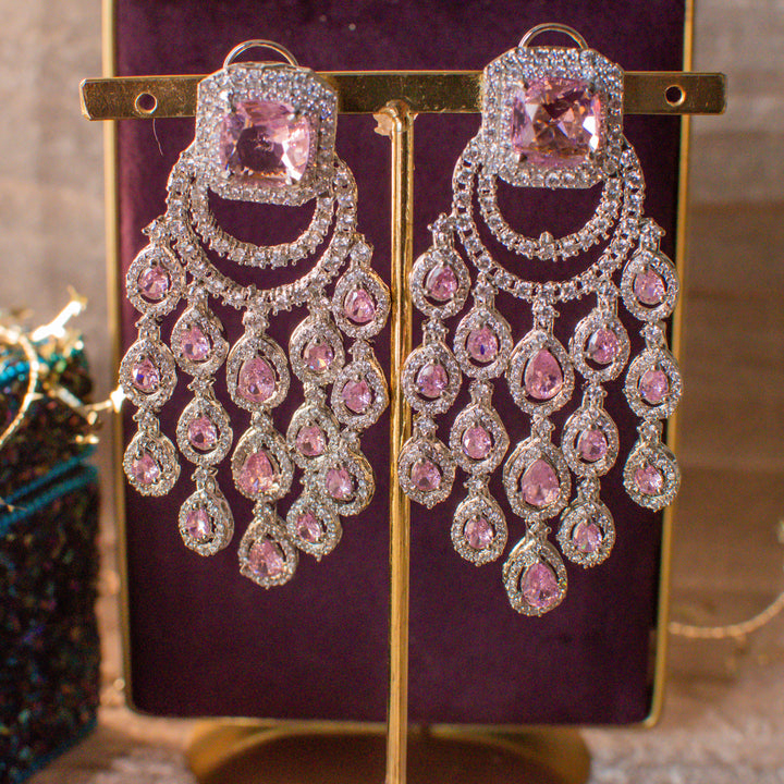 Nima Earrings - Pink