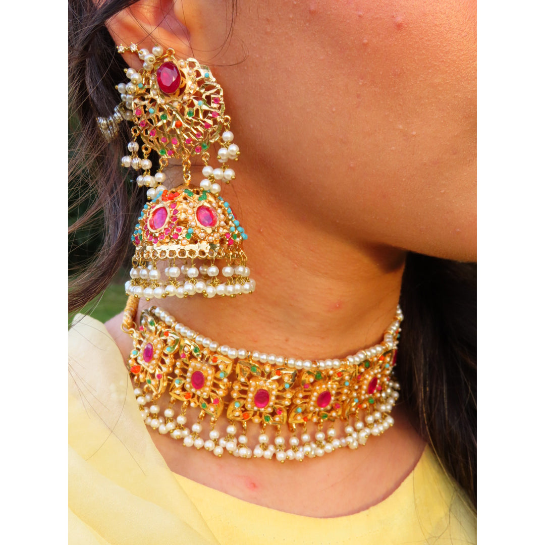 Reevah Choker Look - Available in 2 Options