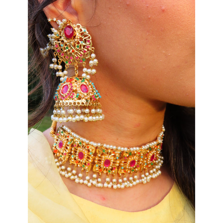 Reevah Choker Look - Available in 2 Options