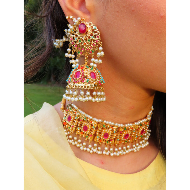 Reevah Choker Look - Available in 2 Options