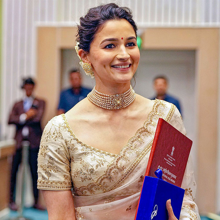 Alia's National Award Look