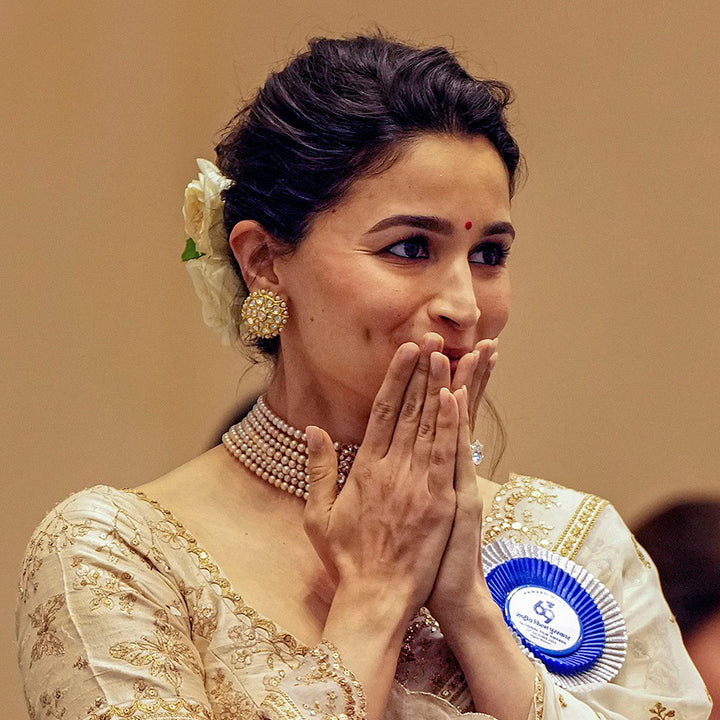 Alia's National Award Look