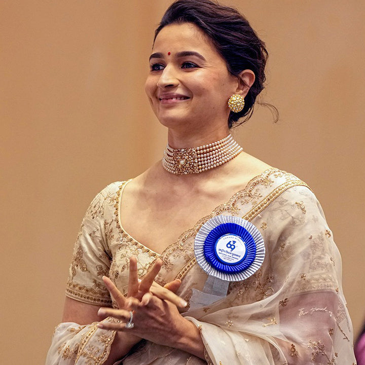 Alia's National Award Look