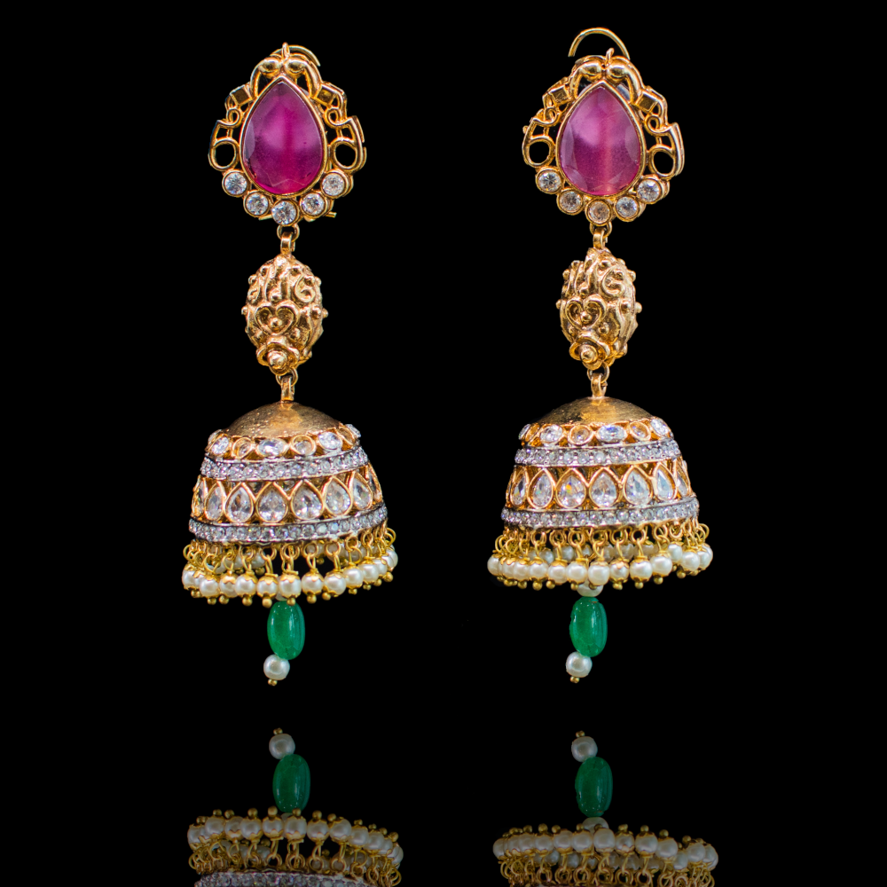 Custom Order - Saarika Earrings