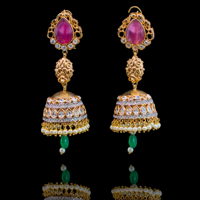 Custom Order - Saarika Earrings