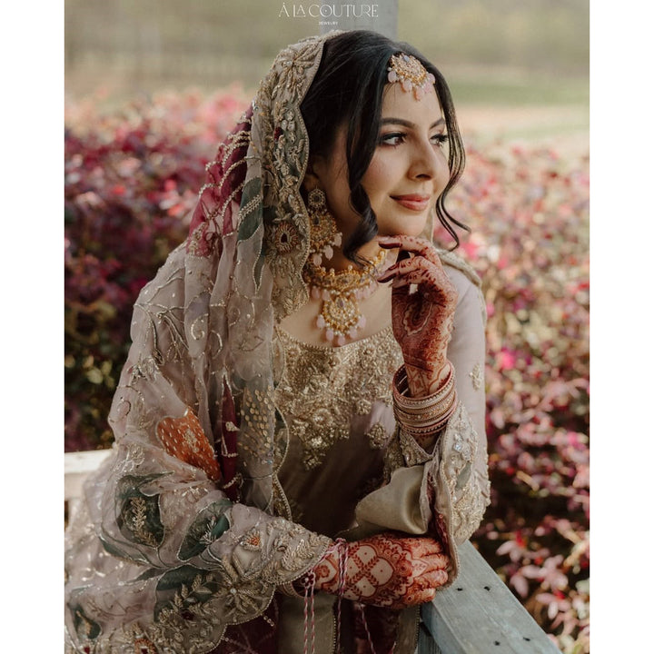 Esha Set - Lilac & Pink Look