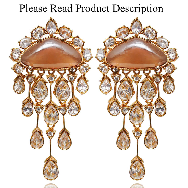 Custom Order - Remi Earrings Chocolate Brown
