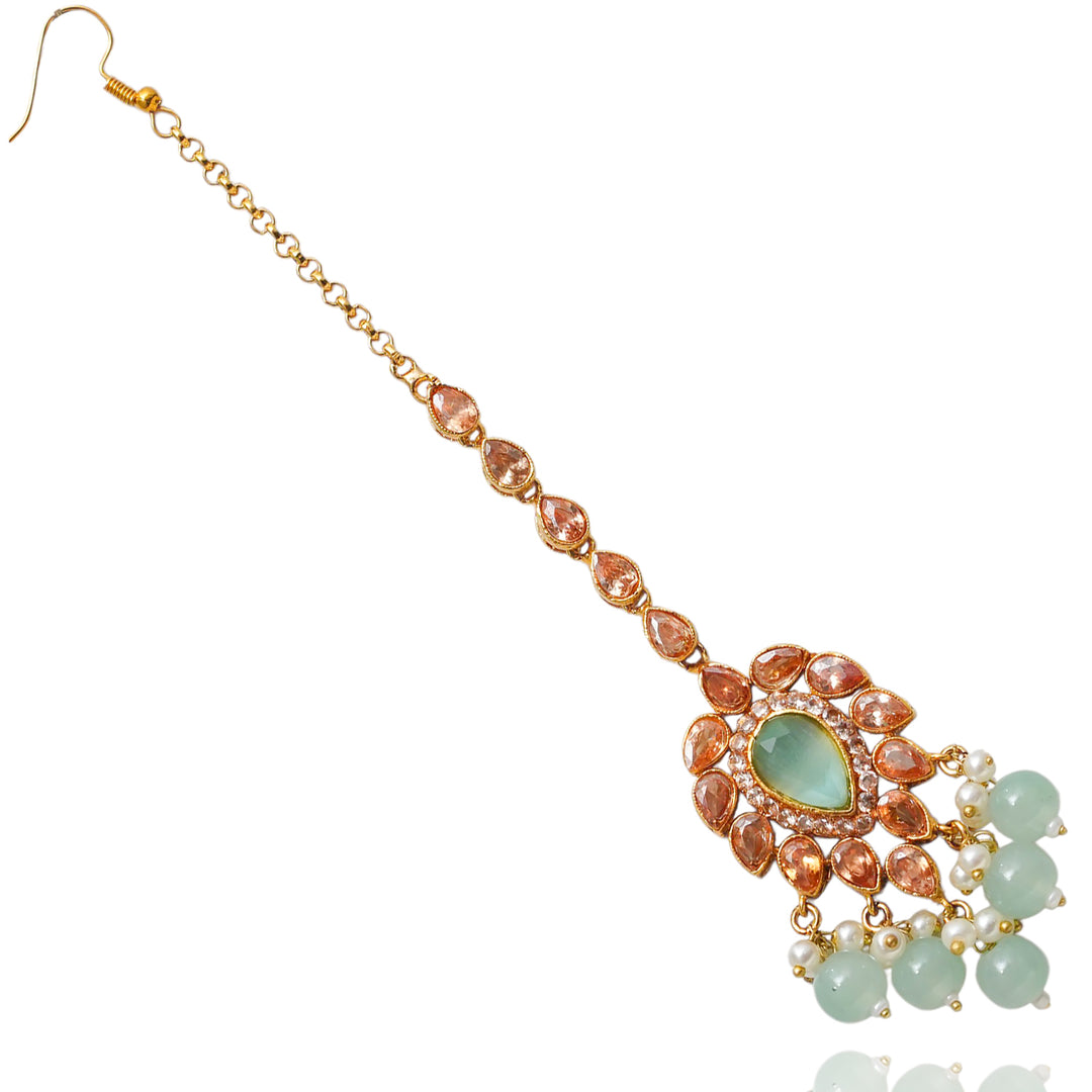 Ria Earrings & Teekah Set