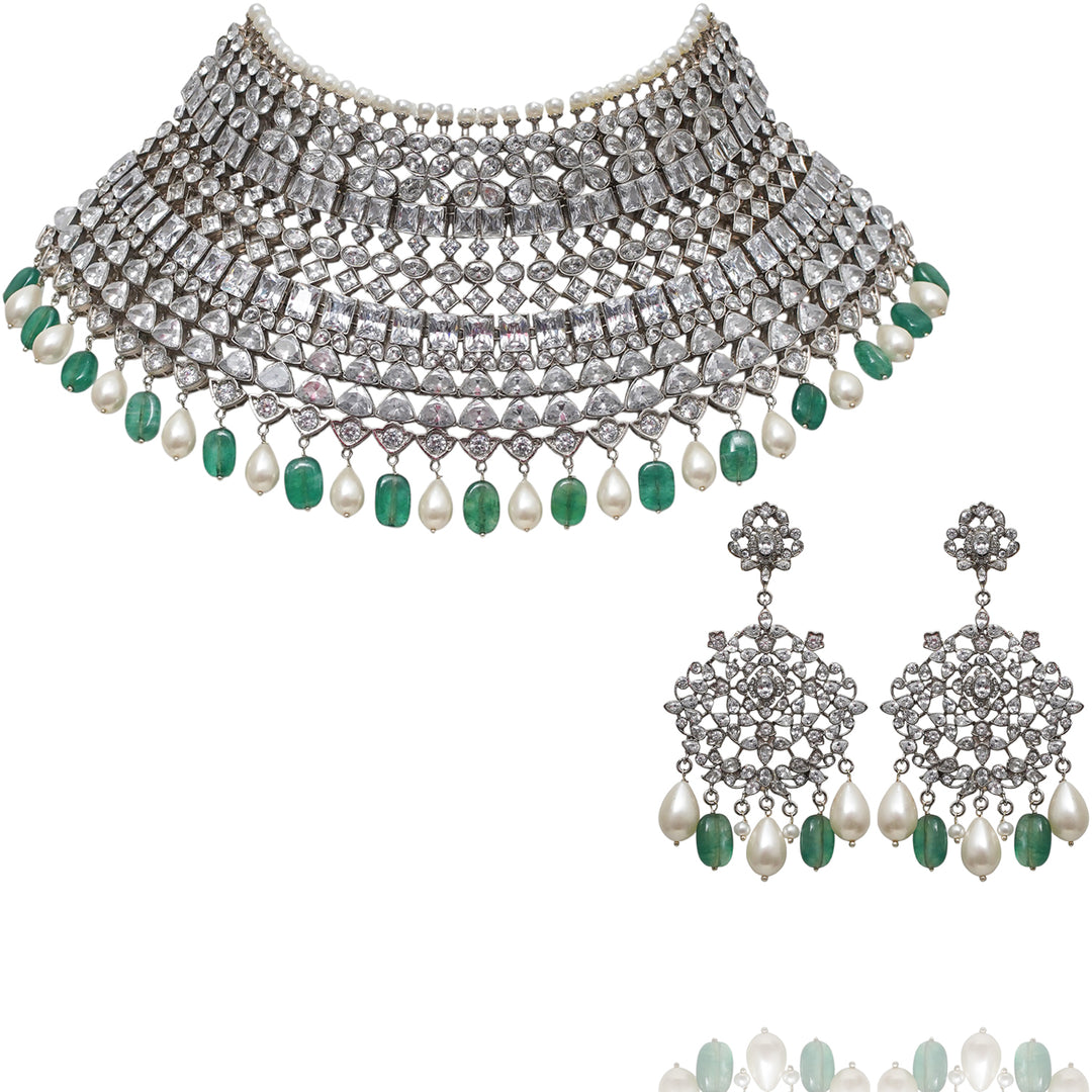 Rinali Set - Silver Plated