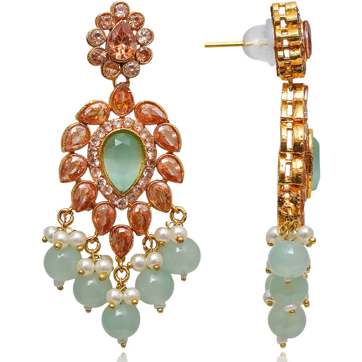 Ria Earrings & Teekah Set