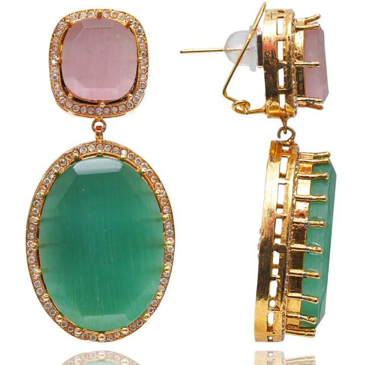 Lilian Set - Mint & Pink