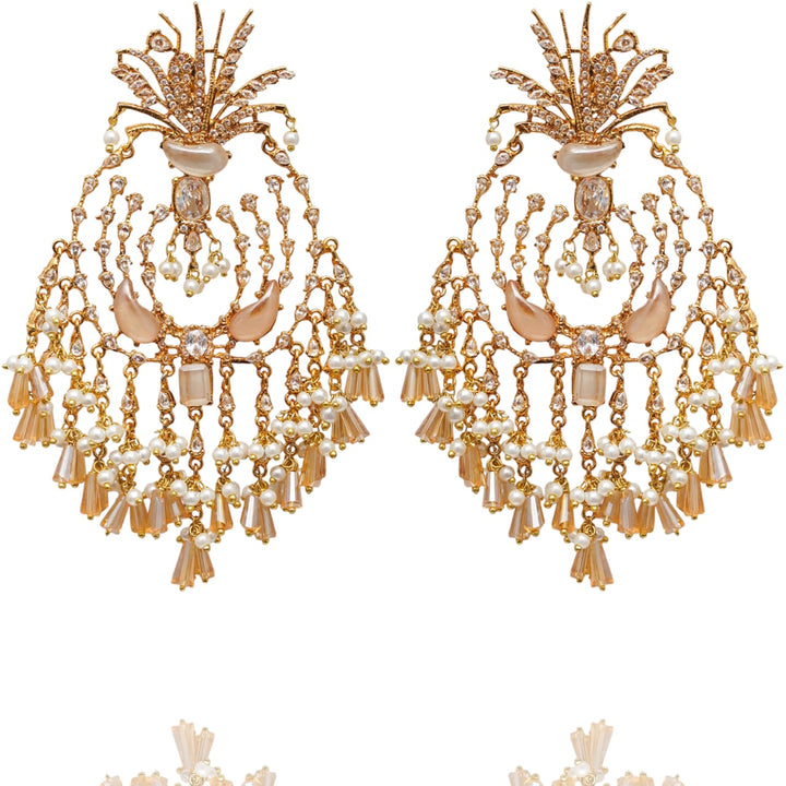 Ariana Earrings - Champagne