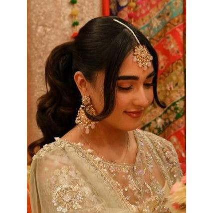 Esha Earrings & Teekah Look