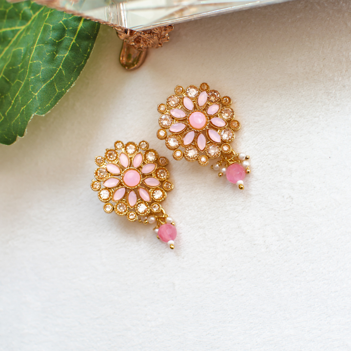🎁 Avie Earrings - Pink (100% off)