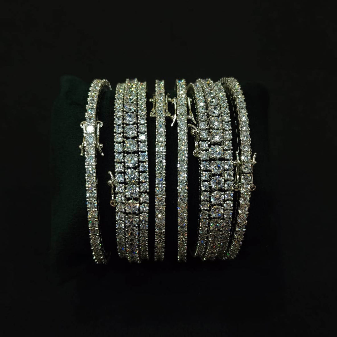 Abrish Bangles - Available in 2 Plating Options