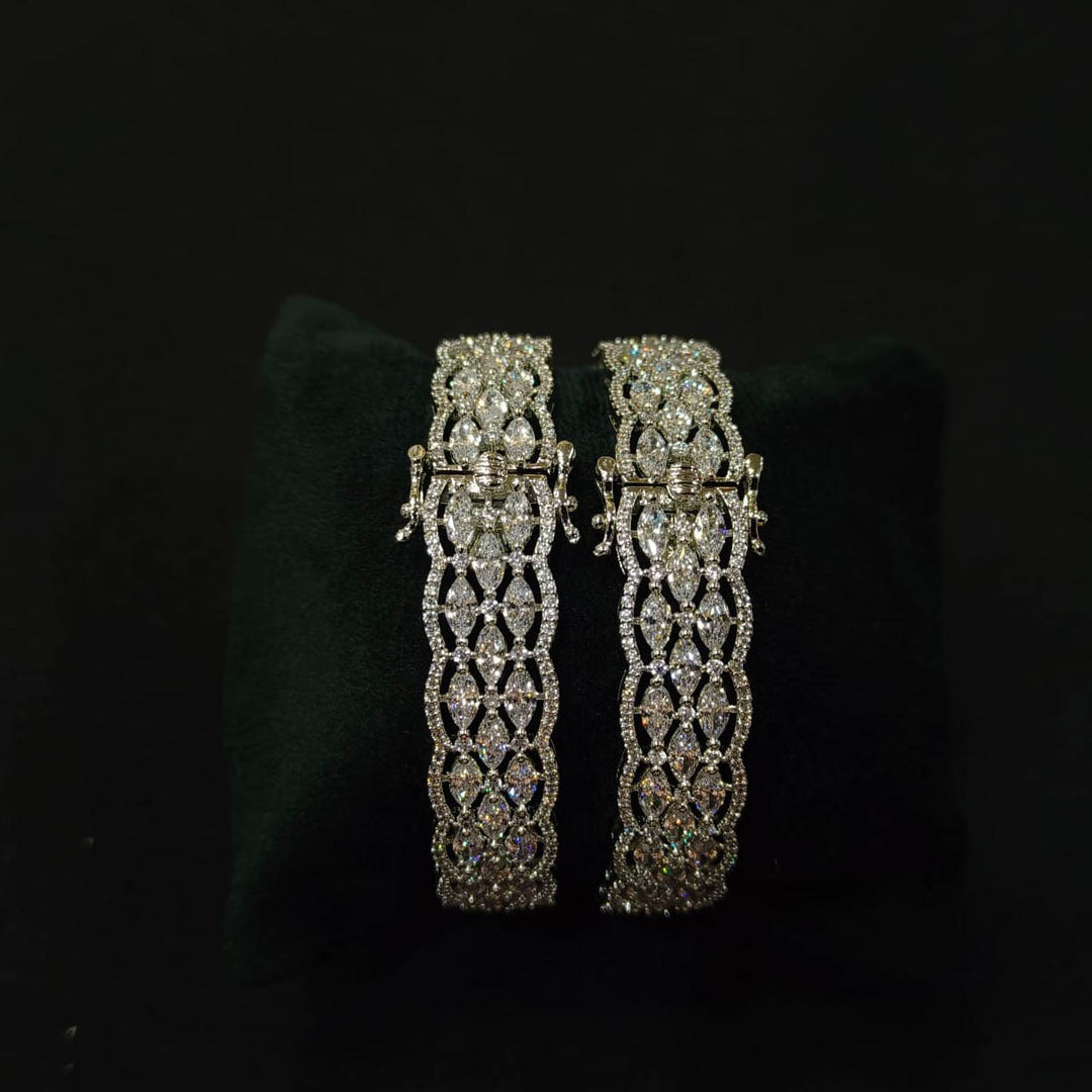 Maliha Bangles - Available in 2 Plating Options