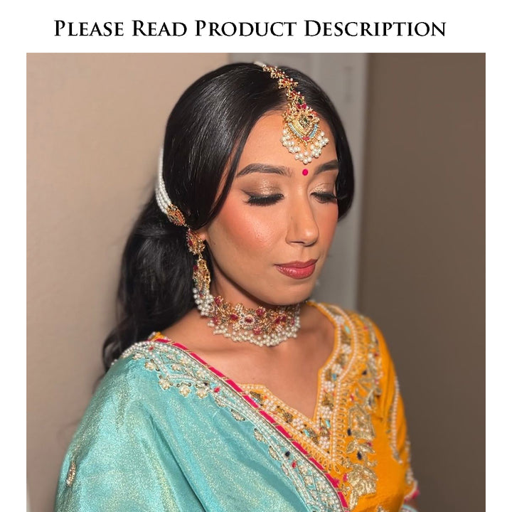 Custom Order - Laela Look W/o Ferozi Beads